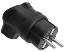 Photo 1/4 PKR01-U-016-2- K02, Electric plug. with side input OMEGA with earthing IP44 BBu3-1-0m IEC rubber