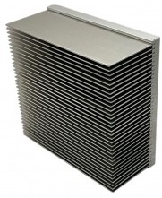 KTE-2, Радиатор алюминиевый (100x100x50мм)