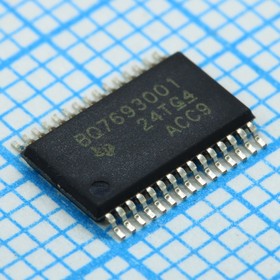 BQ7693001DBTR, Контроллер-балансировщик Литий-ионной/ Литий-полимерной батареи 30-Pin TSSOP лента на катушке