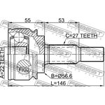 2410-KANII, External C-ct\ Renault Kangoo 1.6/1.5D 08