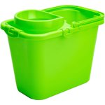 Ведро 9,5л с отжимом пластиковое цвет зеленый М 2421 602545