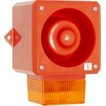 YL50/D50/A/RF/WR, YL50 Series Amber Sounder Beacon, 24 V dc, IP66, Fixed Mount ...