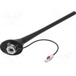 7677865, Антенна; на крышу; 0,2м; АМ,FM; Fiat,Renault, Seat,VW,Skoda; 0,2м