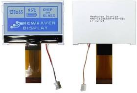 NHD-C12865AR-FSW-GBW, LCD Graphic Display Modules & Accessories STN-GRAY 59.0 x 42.0 x 5.9
