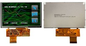 Фото 1/2 NHD-5.0-800480TF-ATXL#-T, TFT Displays & Accessories 5.0 LCD TFT w/ 40pin resistive touch