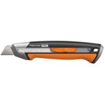 Нож строительный с выдвижным сменным лезвием18мм CarbonMax 1027227