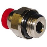 C02250405, Pneufit C Series Straight Fitting, M5 Male to Push In 4 mm ...