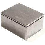 480-C050, 480 Series Silver Die Cast Aluminium Enclosure, IP66, IP67, IP68, Silver Lid, 171.5 x 120.6 x 55.9mm