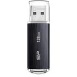 Флешка USB Silicon Power Blaze B02 128ГБ, USB3.1, черный [sp128gbuf3b02v1k]