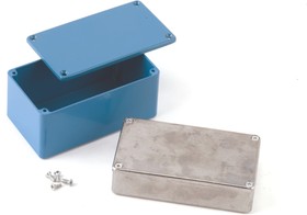 462-0050B, 462 Series Blue Die Cast Aluminium Enclosure, 172 x 121 x 55mm