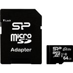SP064GBSTXBU1V10SP, Карта памяти Silicon Power Elite 64GB Class 10. UHS-I U1. Full HD