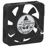 AFB0412HHA-A, DC Fans DC Tubeaxial Fan, 40x10mm, 12VDC, Ball Bearing, Lead Wires