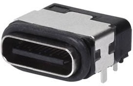 UJ31-CH-G-SMT-TR-67, USB Connectors USB jack 3.1, Gen 2, C type, 24 pin, gold flash, horizontal, SMT, T&R, IP67