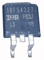 Фото 1/3 IRFS4227PBF, Транзистор полевой (N-канал 200В 62А D2Pak)