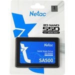 Ssd накопитель Netac SSD SA500 2TB 2.5 SATAIII 3D NAND, R/W up to 530/475MB/s ...