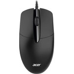 Мышь Acer OMW300, оптическая, проводная, USB, черный [zl.mcecc.01w]