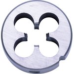 GQ-03711, Плашка круглая резьбонарезная HSS, DIN 223, M 2.5 x 0.45, ISO DIN 13