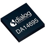 DA14695-00000HQ2, Microcontroller Application Specific DA1469x Series, ARM Cortex-M33F, 32bit/512Byte, 96MHz, VFBGA-86