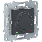 Schneider Electric Unica New Антрацит Термостат теплого пола, 10А ...