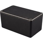 1550WHBK, Enclosures, Boxes, & Cases Light Duty Aluminum 8.74x3.98x5.75"Black