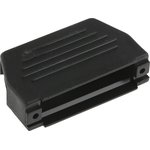 DS25S, MHED Series Thermoplastic Angled, Straight D Sub Backshell, 25 Way ...