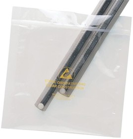 Фото 1/2 13882, Anti-Static Control Products BAG, STATFREE, CLEAR, ZIP, 8IN x 10IN, 100 EA/PACK