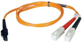N310-05M, Fiber Optic Cable Assemblies 5M MTSC DUP MMF,62.5 FIBER