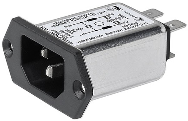3-100-776, AC Power Entry Modules 10A APPLIANCE INLET ECO DESIGN SCREW ...