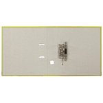 Папка-регистратор, покрытие пластик, 75 мм, ПРОЧНАЯ, с уголком, желтая, 226599