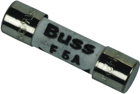 BK/GDA-5A, Cartridge Fuses 250V 5A Fast Acting
