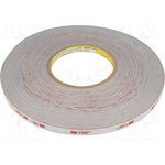 4936-9-33, Лента монтажная, W 19мм, L 33м, D 0,6мм, Клей акриловый, -35-90°C