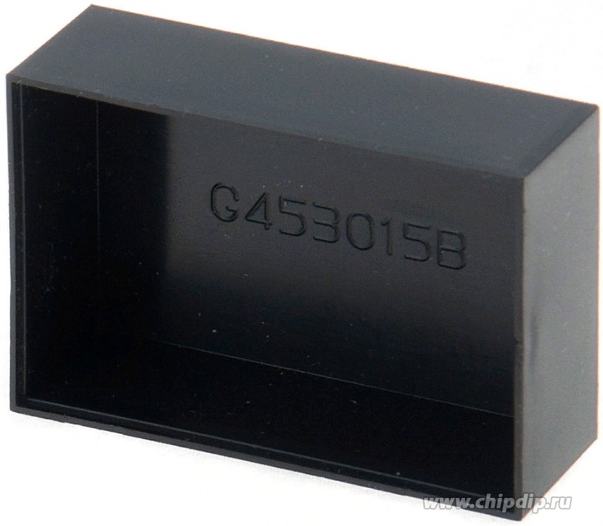 G453015B, Корпус для РЭА 45х30х15мм, пластик, черный