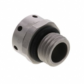 Фото 1/4 VENT-MS1NMS-O8001, Circular Metric Connectors BREATHABLE VENT M12x1.5 Stainless