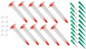 CQ3CC, Other Tools 3cc syringe (empty) (with piston, front cover, rear cover, two tips) - 10 pack
