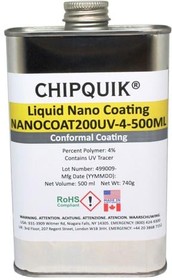NANOCOAT200UV-4-500ML, Chemicals Liquid Nano Coating - 4% Polymer with UV Tracer 500ml (740g)