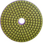 Алмазн. гибкий шлиф. круг Черепашка влажная шлифовка, 100мм № 1500, 74-4-150