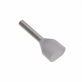 9004780000, Wire End Ferrule - 20AWG - White - O/A L: 14mm-Pin L: 8mm - 500 (5 sub-packs)/Pkg, Weidmuller | купить в розницу и оптом