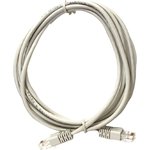 EX282010RUS, Патч-корд медный ExeGate UTP-RJ45-RJ45- 5e-CU-1,5M-GY, UTP, cat.5e ...