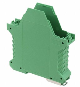 2907101, DIN rail housing - Lower housing part with metal foot catch - tall design - without vents - width: 22.6 mm - heig ...