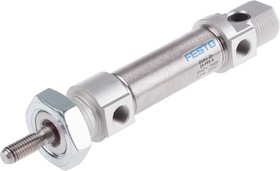 Фото 1/4 DSNU-20-25-PPS-A, Pneumatic Cylinder - 559271, 20mm Bore, 25mm Stroke, DSNU Series, Double Acting