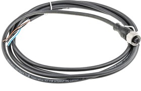 Фото 1/4 XZCP1141L2, Connection lead; M12; PIN: 4; straight; 2m; plug; 250VAC; 4A; IP67