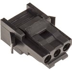TST03RA00 / 192923-6010, Trident Female Connector Housing, 5.08mm Pitch, 3 Way, 1 Row