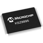 KSZ8895FQXIA, IC: ethernet switch; 10/100Base-T; MDC,MDI,MDI- X,MDIO,MII,SPI