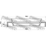 95HBY-35560915C, Сальник привода 33.8X56.3X9X14.9