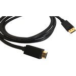 Kramer C-DPM/HM-6, Кабель DisplayPort-HDMI (Вилка - Вилка), 1,8 м
