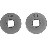 93651, Подающий ролик, V профиль под стальную проволоку 0,8-1мм ...