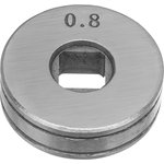 93651, Подающий ролик, V профиль под стальную проволоку 0,8-1мм ...