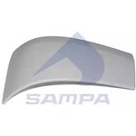 18800097, Накладка бампера RENAULT Premium переднего левая (угол) SAMPA