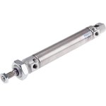 DSNU-25-100-PPV-A, Pneumatic Cylinder - 19248, 25mm Bore, 100mm Stroke, DSNU Series, Double Acting
