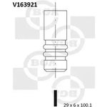 V163921, Выпускной клапан BMW [N46 B20 A, N46 B20 B, N46 B20 BD, N46 B20 CB ...